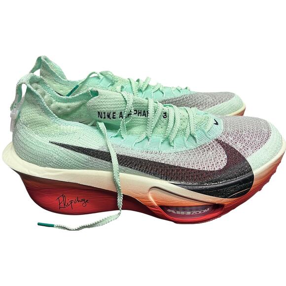 Nike Alphafly 3 Kipchoge HJ7041-300 Mint Foam Men’s 9 Air Zoom Racing Shoes main image 11